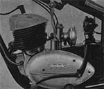 Motor der DKW RT 200