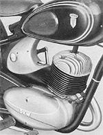 Motor der DKW RT 175