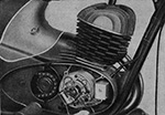 Motor und Lichtmaschine der DKW RT 175 S