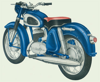DKW Motorrad RT 250S