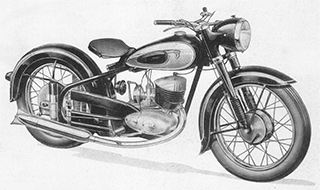 DKW Motorrad RT 250 H